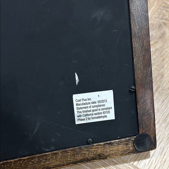 Decorative Black Chalkboard Sign 18x10 - Picture 3 of 4